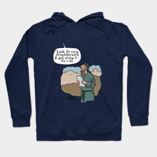 Funny sin cartoon Hoodie